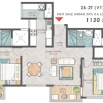 2BHK2T-1130-Prestige-Park-Grove