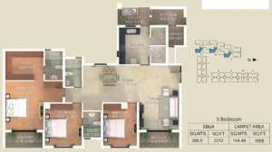 3-BHK-2212-Adarsh-Palm-Retreat-Lake-Front