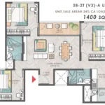 3BHK2T-1400-Prestige-Park-Grove