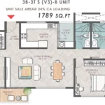 3BHK3TS-1789-Prestige-Park-Grove