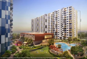 Main-Elevation-Adarsh-Palm-Retreat-Lake-Front